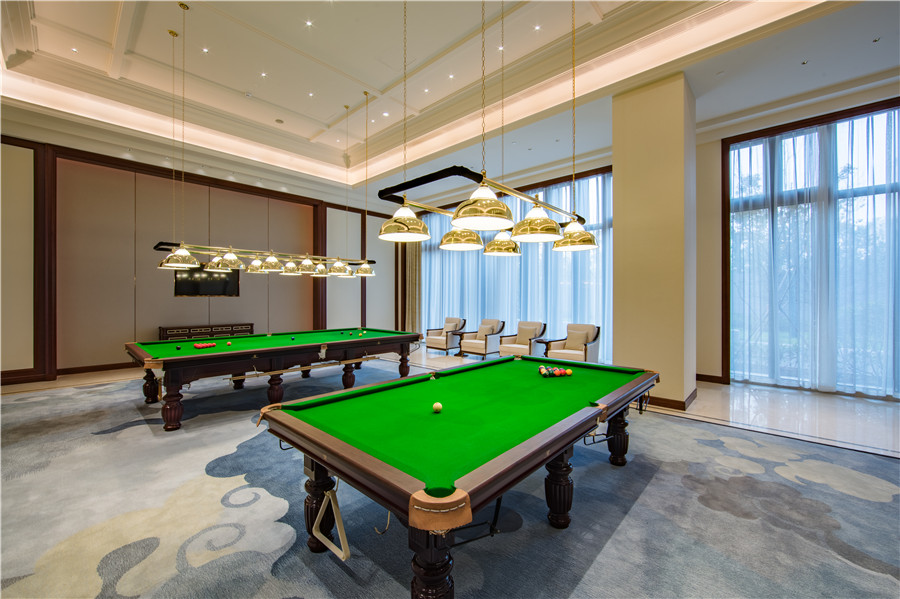 桌球室 Billiard room